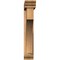Ekena Millwork Westlake Traditional Smooth Bracket w/ Offset Brace, Western Red Cedar, 5 1/2"W x 32"D x 32"H BKT0604X32X32WTL01SWR - alternate 3